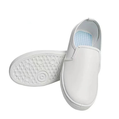 PVC Canvas ESD Magic Cleanroom Shoe Dark Blue Antistatic
