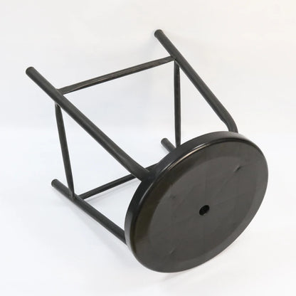 QXR Emebiol Q-FWSPP45 Wholesale 45 cm High PP Seat Durable Ergonomics Permanent Antistatic Metal Industrial Stool