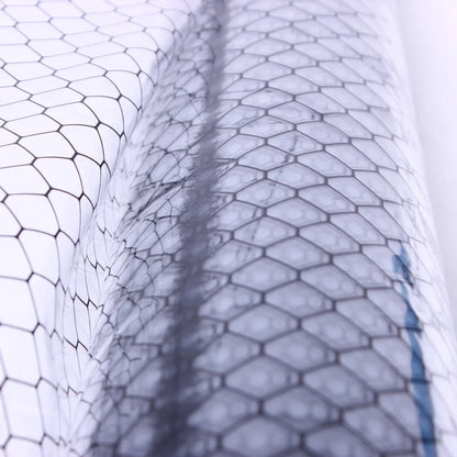 Transparent Conductive Vinyl Sheet 0.3 0.5 1.0 mm Thick Film Honeycomb Antistatic ESD PVC Grid Curtain for Room Dividers