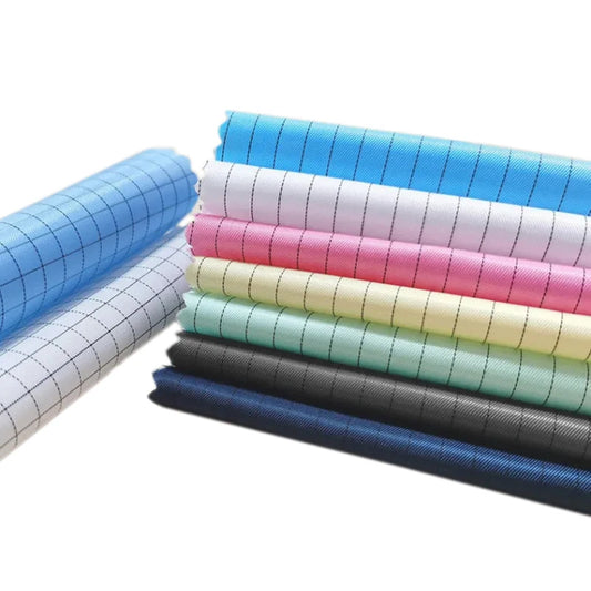 Esd Fabric Poly Yarn Clothing Fabrics