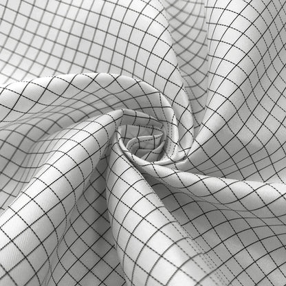 Rhinga Cleanroom High Density Antistatic 5MM Grid Polyester Fabric ESD Anti Static Fabric