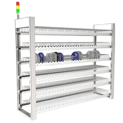 Intelligent Component Storage System High Efficiency Smart Rack Shelf SMT Reel Rack Warehouse