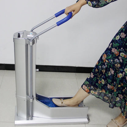 Disposable Shoe Cover Machine Cs100 With 100pcs Pe Shoe Covers Automatic Shoe Cover Dispenser for Household Factory