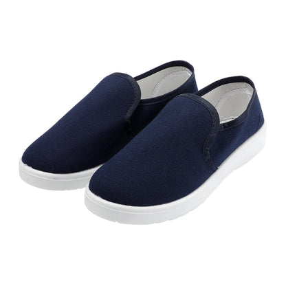 Washable Canvas Fabric PU/SPU Sole Cleanroom Shoes Antistatic Esd Safety Work Shoes