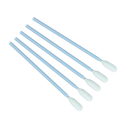 PS766 Dust Free Cleanroom Industrial Use Polypropylene Handle Polyester Tipped Swab Stick for Sensor Cleaning