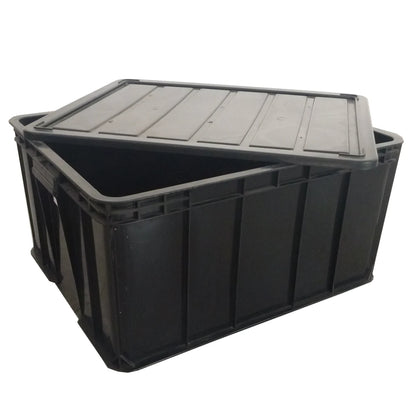 Wholesales Black Antistatic Containers ESD Plastic Component Box Esd Cardboard Corrugated Box