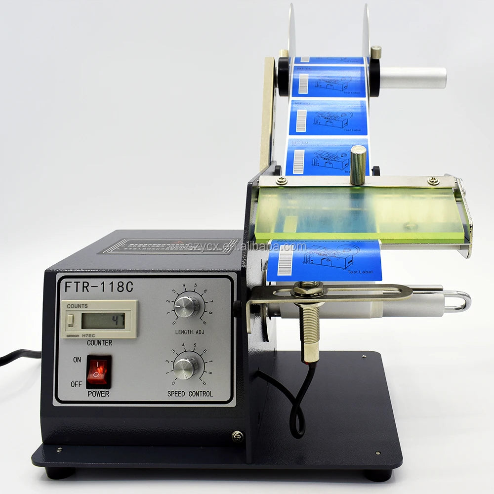 Customized Width Electric Self-adhesive Label Dispenser 118C