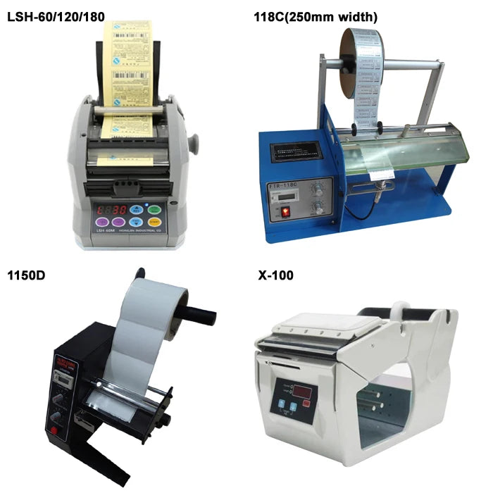 4-120mm Width Automatic Label Dispenser FTR-118C Labeling Stick Machine with Counting Function