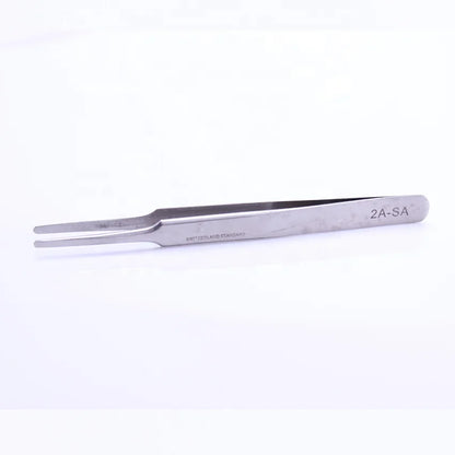 ESD Metal Tweezers with Changeable Head/tweezers Stainless Steel Professional/tweezers Tools
