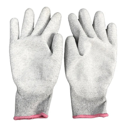 High Quality Factory Supply PU Coated Palm Gloves Cleanroom Safe ESD Anti Static Gloves for Electronics