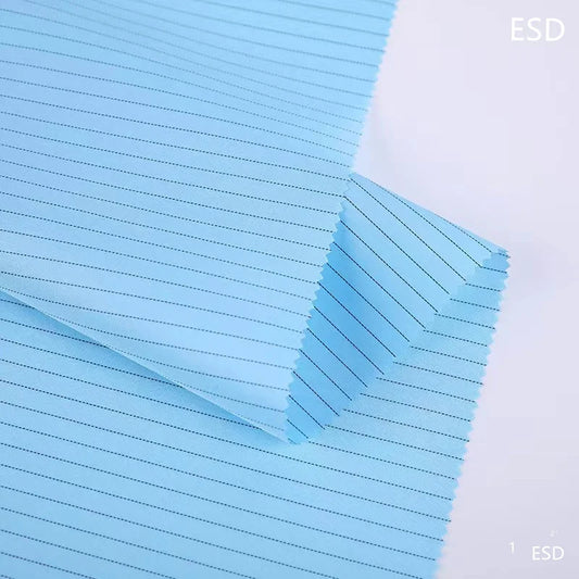New Product 2.5mm 100 Cotton Anti-static Cleanroom Coverall Esd Emf Protection Conductive Fabric