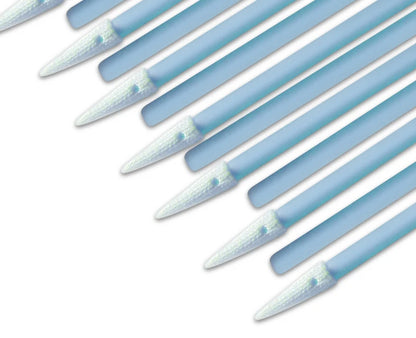 500 Pcs Per Bag PS750 76mm Pointed Head Detail Cleaning Double Layered Polyester Cloth Swab