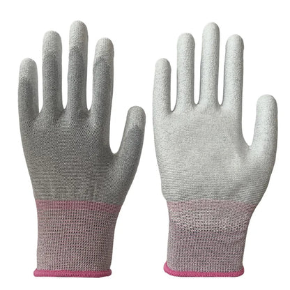 Factory Custom Class 10 Glove Specification Pu Coated Price Cleanroom Material Esd Gloves