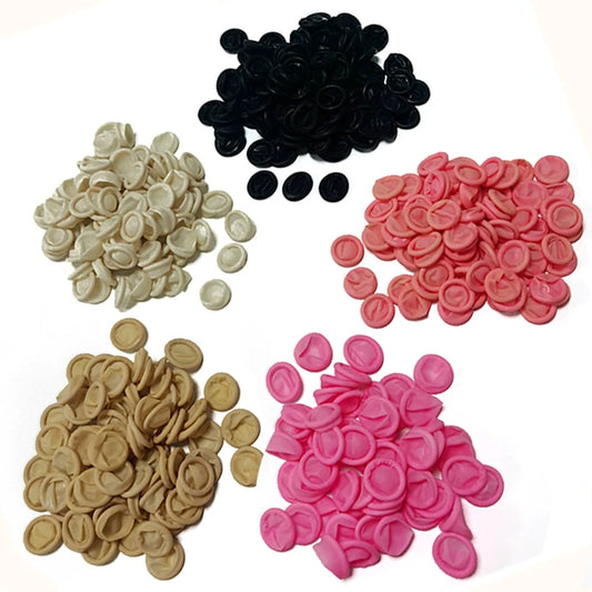 Wholesale Disposable Antistatic Finger Cot Powder Free ESD Anti-static 100% Latex Finger Cots for Lab and Cleanroom