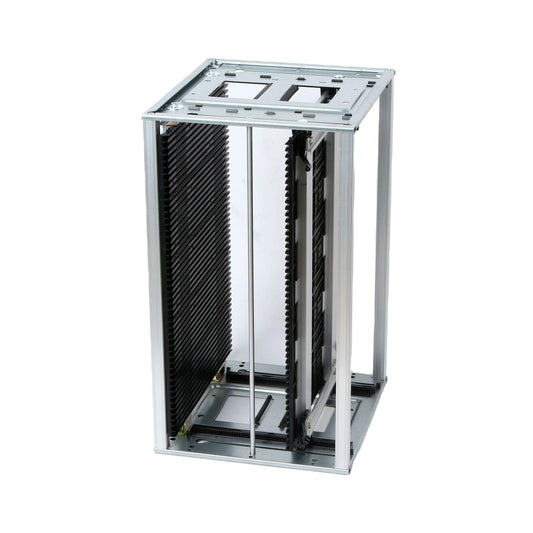 Antistatic SMT PCB Storage Magazine Rack Safe Transport PCB ESD Holder Rack Workshop Adjustable Circulation Rack