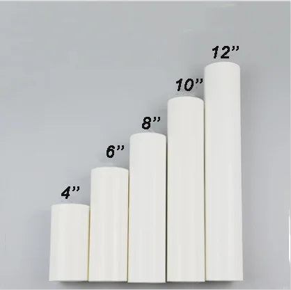 White Blue Industrial Clean Room Disposable Roller PCB Electric Adhesive PE Sticky Wall Floor Lint Removing Dust Cleaning Roller