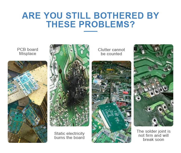 High Quality Screw Adjustment SMT Esd Pcb Magazine Rack for Pcb Loader for Electronic Industry