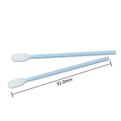 PS766 Dust Free Cleanroom Industrial Use Polypropylene Handle Polyester Tipped Swab Stick for Sensor Cleaning