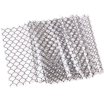 0.3mm Thickness ESD PVC Grid Curtain Clear Cleanroom Antistatic PVC Curtain for Industrial
