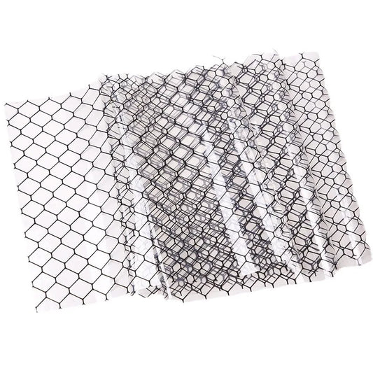 0.3mm Thickness ESD PVC Grid Curtain Clear Cleanroom Antistatic PVC Curtain for Industrial