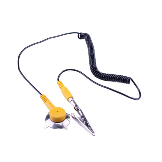 Sucker Type Esd Grounding Wire / Esd Ground Lead Kit for Esd Rubber Mat