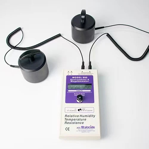 Digital Anti Static Products Resistivity Impedance Test Meter Hammer Type Surface Resistance Tester Measurement SL-030B