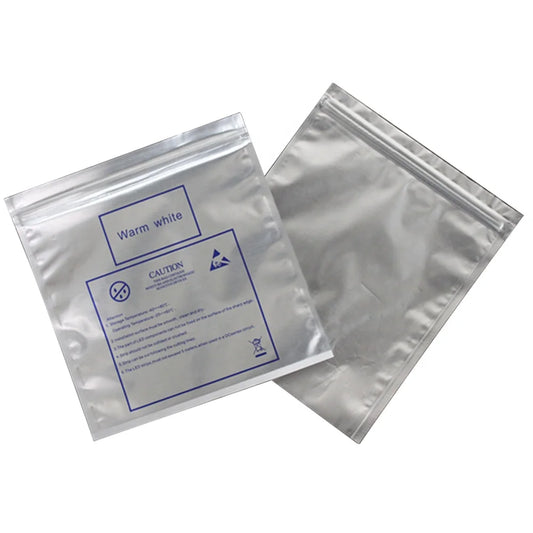 ESD Anti-Static Clear PVC Bubble Wrap Bags with Shoulder A4 RFID Tags Heat Seal Vacuum Packaging for ESD Bags
