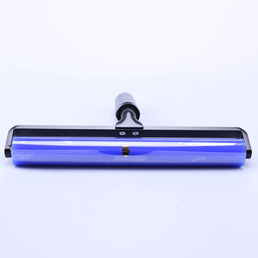 Different Size Handle Manual Clean Room Cleaning Dust Removing Washable Silicone Sticky Lint Roller LCD Sticky Roller for PCB