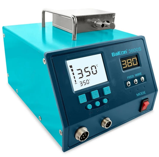Bakon BK3600S High Power Lead Free All-In-One Automatic Tin Feeding Soldering Station with Sleep Function