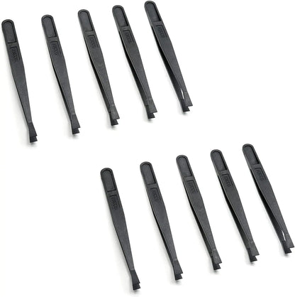 Plastic Tweezers Professional Made Tweezer Set Cheap Public Electronic Conductive Fiber Esd Tweezer