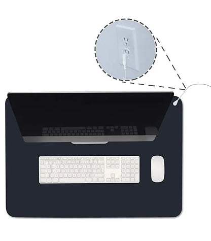 PVC Leather Surface Bed Protector Anti Radiation Conductive Blanket EMF Shield Healing Recovery Grounding Pad
