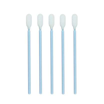 PS766 Dust Free Cleanroom Industrial Use Polypropylene Handle Polyester Tipped Swab Stick for Sensor Cleaning
