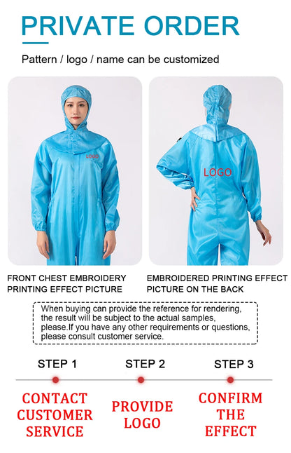 High Quality Manufacturer Cleanroom Coverall Esd Clothes Cleanroom Garment