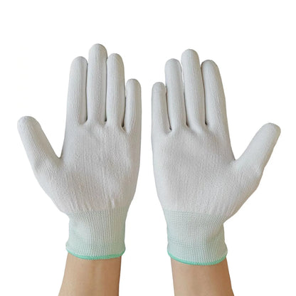 Factory Custom Class 10 Glove Specification Pu Coated Price Cleanroom Material Esd Gloves