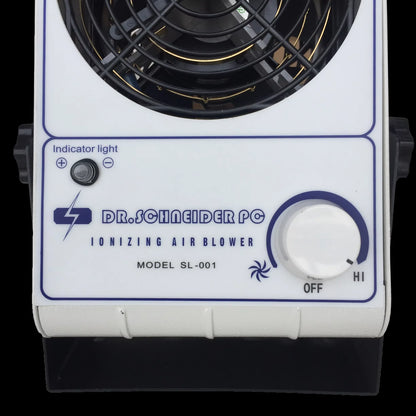 SL-001 OEM Bench Top ESD Antistatic Ionizer Fan Ionizing Air Blower for Factory