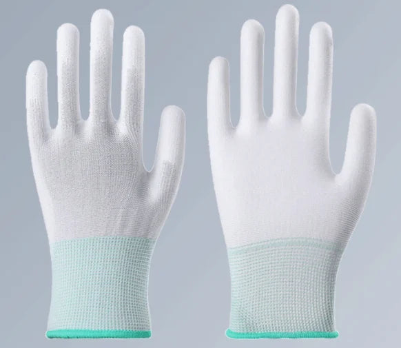 Factory Custom Class 10 Glove Specification Pu Coated Price Cleanroom Material Esd Gloves
