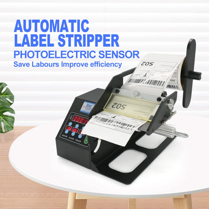 Bsc Series Stickers Automatic Tag Label Stripper Machine Automatic Dispenser Machine Label Dispenser for Rolls of Sticker Labels