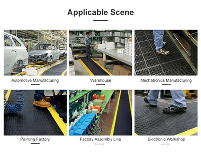 ESD Heat Resistant Insulation Dish Drain Rubber 18 X 26 Blanket Conductive Healthy Earthing Grounding Door Mat ESD
