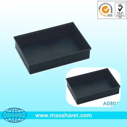 High Temperature Resistant  Black ESD Antistatic PCB Tray  Wholesale Recycle Plastic ESD Conductive Pallets