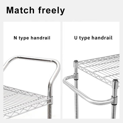 SMT ESD PCB Reel Shelf Chrome Wire Storage Shelving Rack
