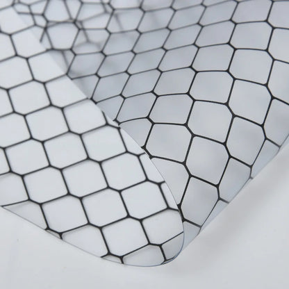 0.3mm Thickness ESD PVC Grid Curtain Clear Cleanroom Antistatic PVC Curtain for Industrial