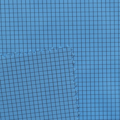 2.5mm Ripstop Grid Polyester Carbon Fiber Antistatic ESD Fabric Cleaning Room Fabric