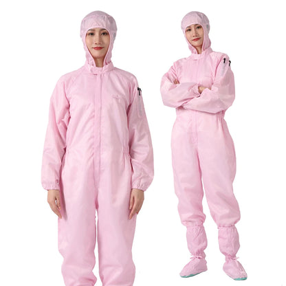 Manufacturer Hot Sale Comfortable One-piece Antistatic Overalls Women Work Protection Anti-static Clothing