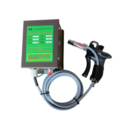 Antistatic Ionizing Air Gun with Power Supply for Static Elimination