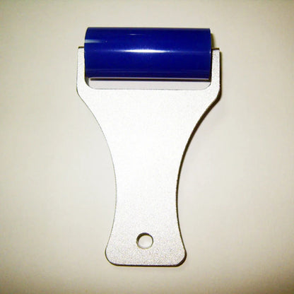 Reusable Dust Removal PCB LCD Cleaning Manual 2inch Blue Cleanroom Silicone Sticky Roller