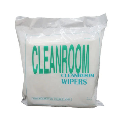 1000 Class Factory Supply Cleanroom 100% Polyester Wiper Wipes for Lab Electronics