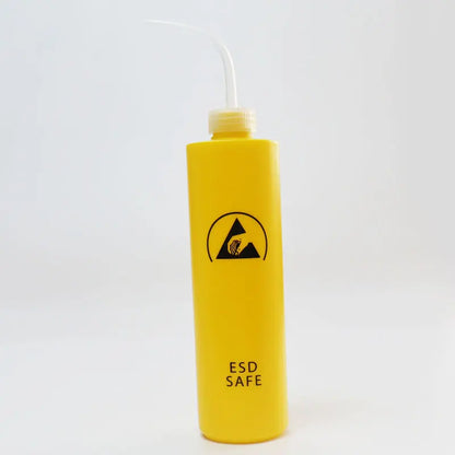 Blue 500ml Plastic Squeeze Type EPA Solvent Dispenser Bottle Antistatic ESD Spray Wash Bottle for ESD Safe Area