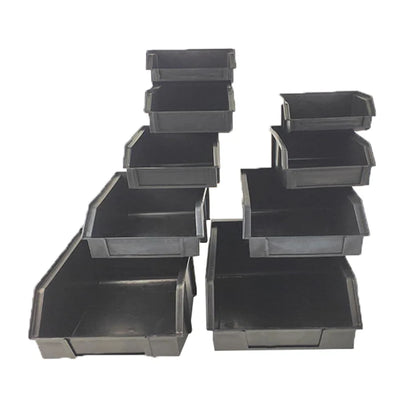 195x130x90mm Hanging Style Parts Antistatic Storage Bins Plastic ESD Box