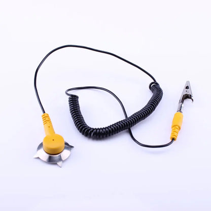 Sucker Type Esd Grounding Wire / Esd Ground Lead Kit for Esd Rubber Mat