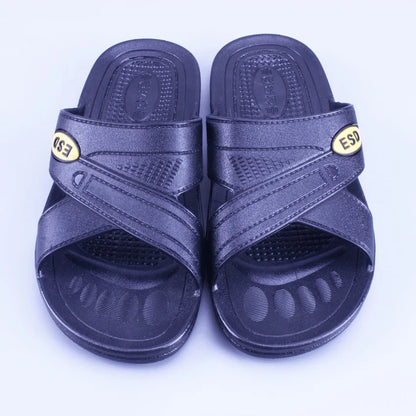 SPU Latest Design Slippers/antistatic Safety Shoes with Crossed Face/esd Slipper for Cleanroom